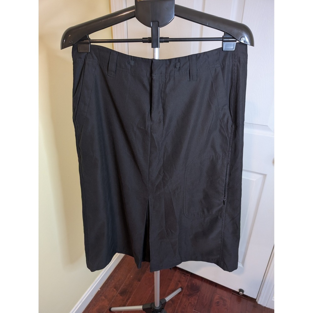 Patagonia Midi Skirt Black Gorpcore Hiking Utility Pocket - Size‎ 12
